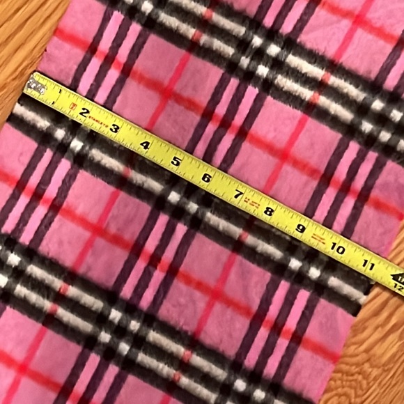 Burberry scarf (noticeable moth holes but lots of life left) as is final sale - Picture 6 of 7